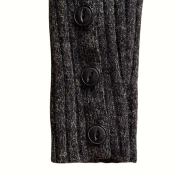 Rag & Bone Cashmere Ribbed Crewneck Sweater Indie Green Scandi Girl XS - Picture 7 of 8